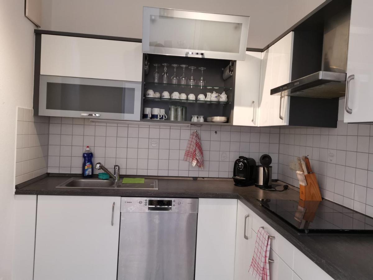 Gute Laune Mit Terrasse Und Garten Zentral FDH Eksteriør bilde